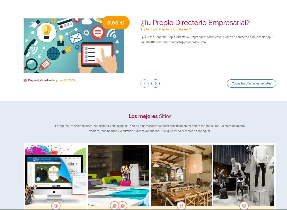 directorio empresarial y turistico
